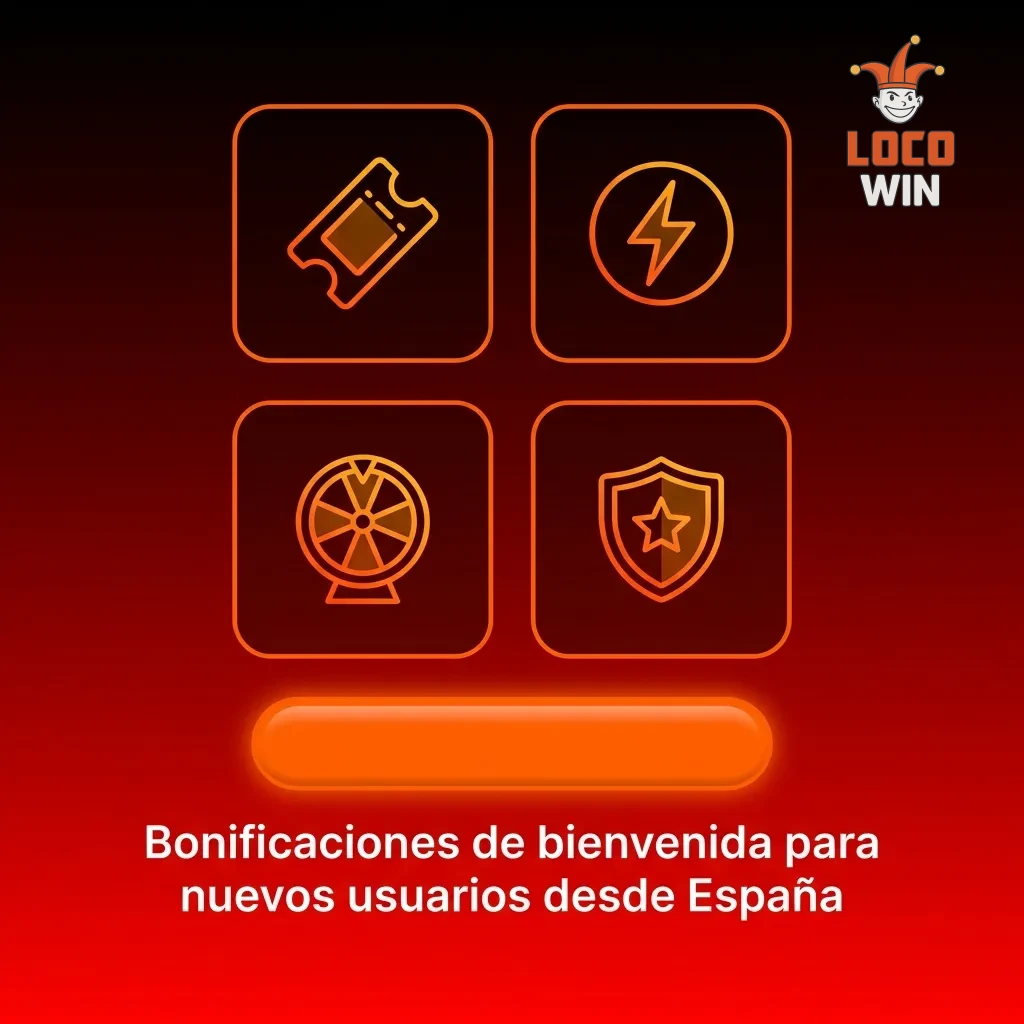 Casino and sports welcome bonuses for new users in Spain with deposit amounts and free spins details displayed in tables