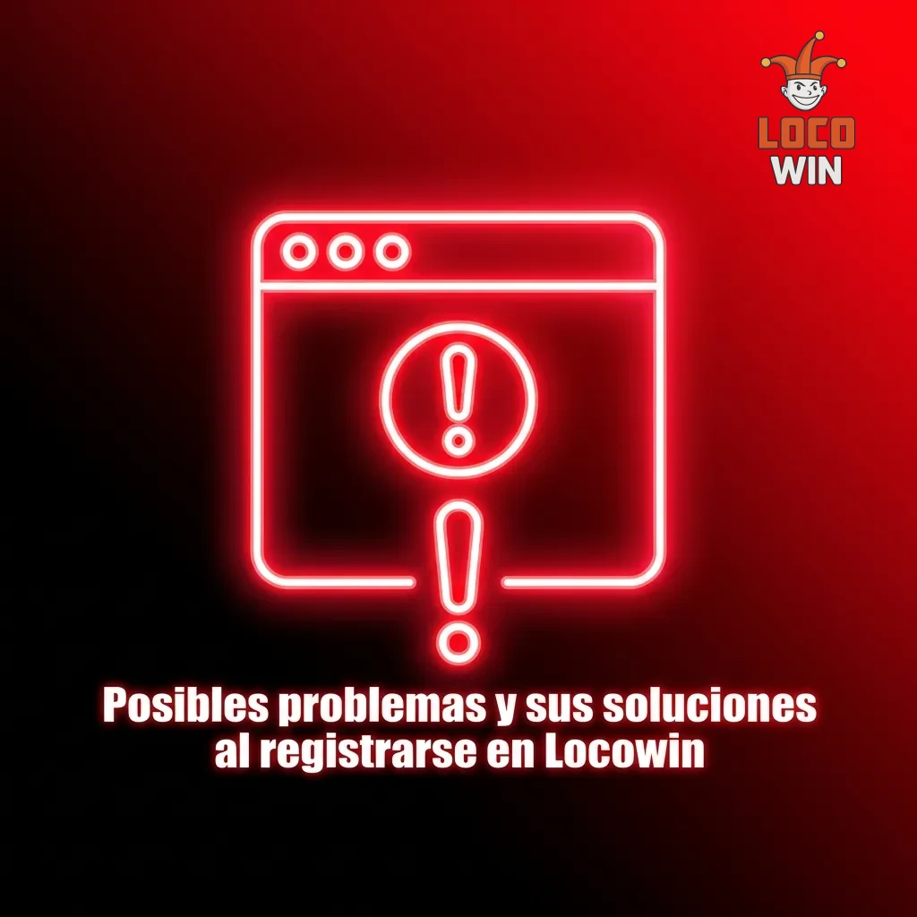 Tabla de problemas comunes al registrarse en Locowin con soluciones para verificación, documentos y errores técnicos
